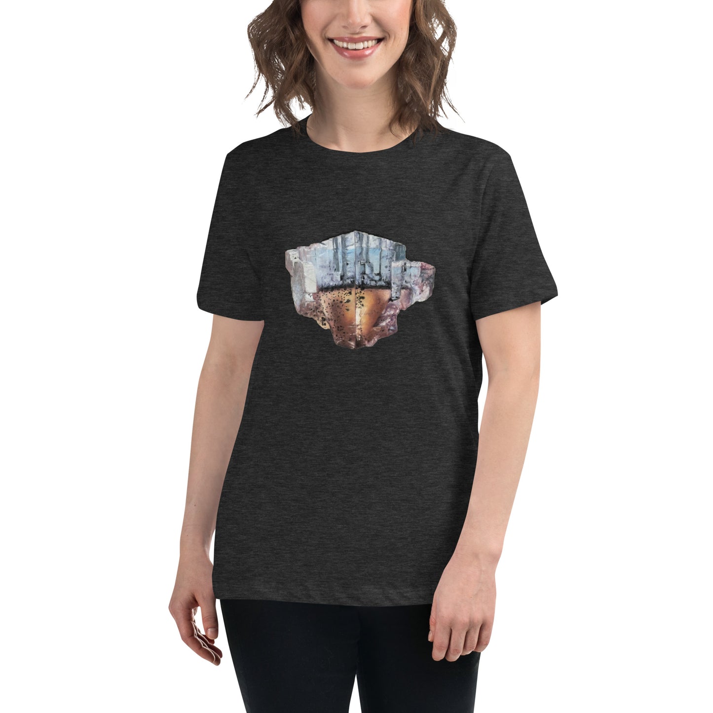 Minerva No.1 Fluorite Drawing - Women's Relaxed T-Shirt