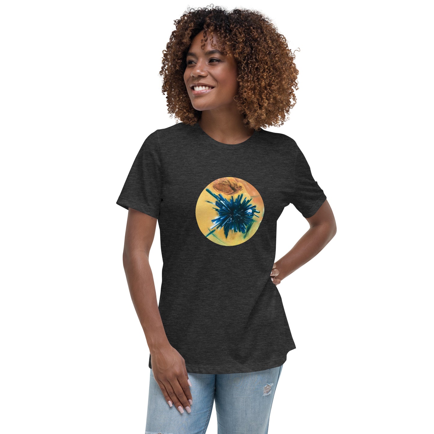 Chrysocolla Micro Drawing - Women's Relaxed T-Shirt