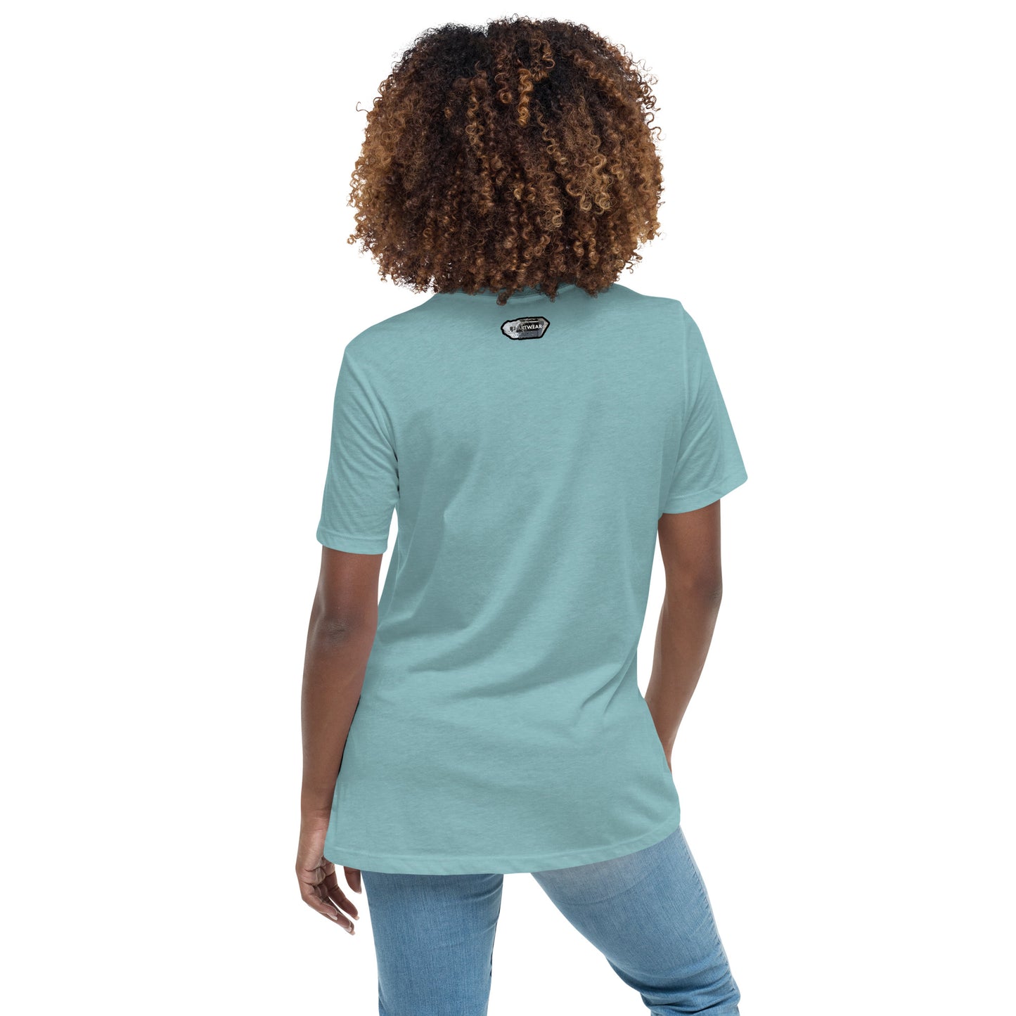 Quartz Collage Oval - Women's Relaxed T-Shirt