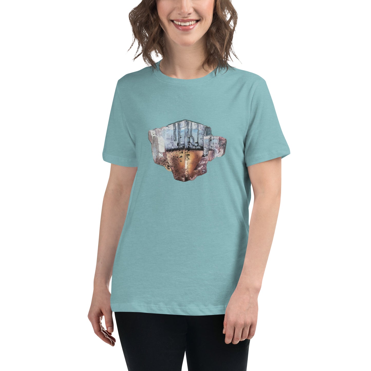 Minerva No.1 Fluorite Drawing - Women's Relaxed T-Shirt