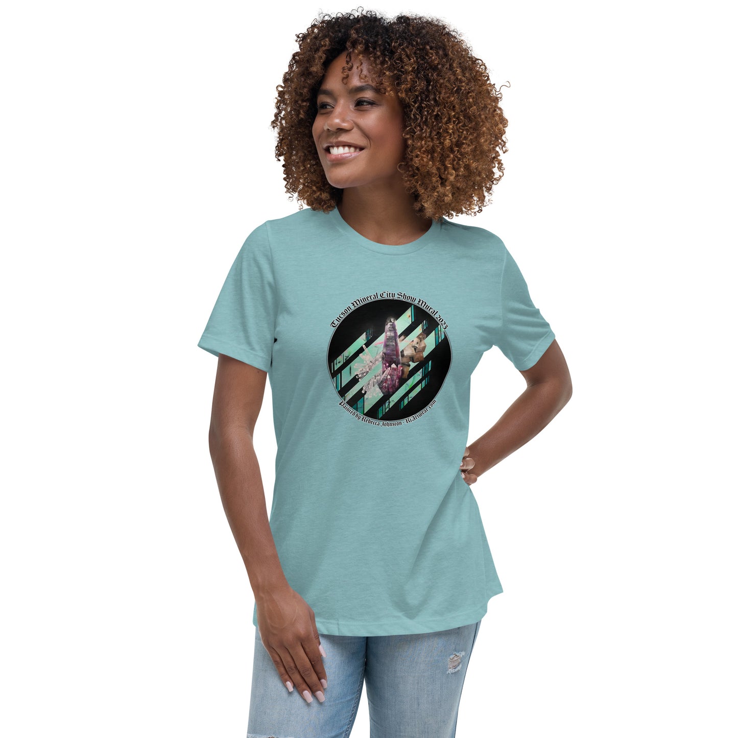 Tucson Mineral City Mural 2023 - Women's Relaxed T-Shirt