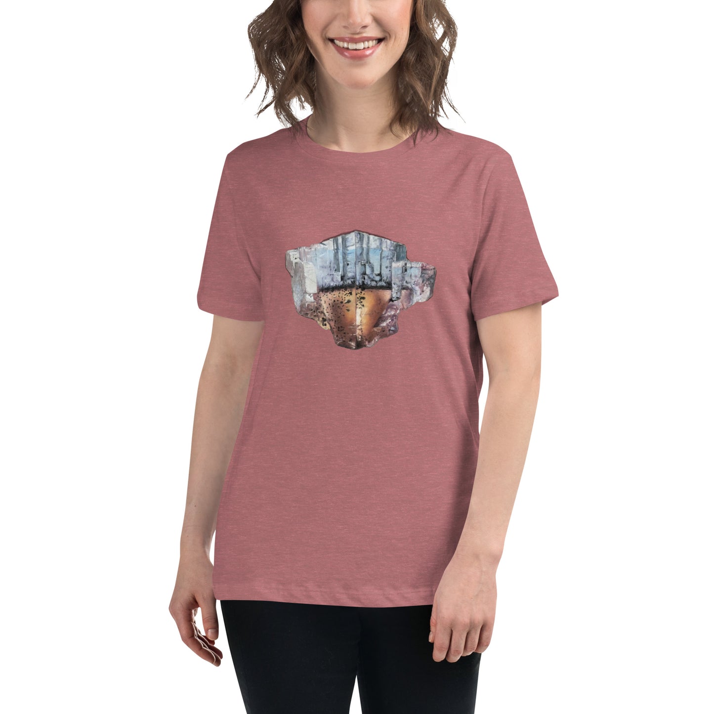 Minerva No.1 Fluorite Drawing - Women's Relaxed T-Shirt