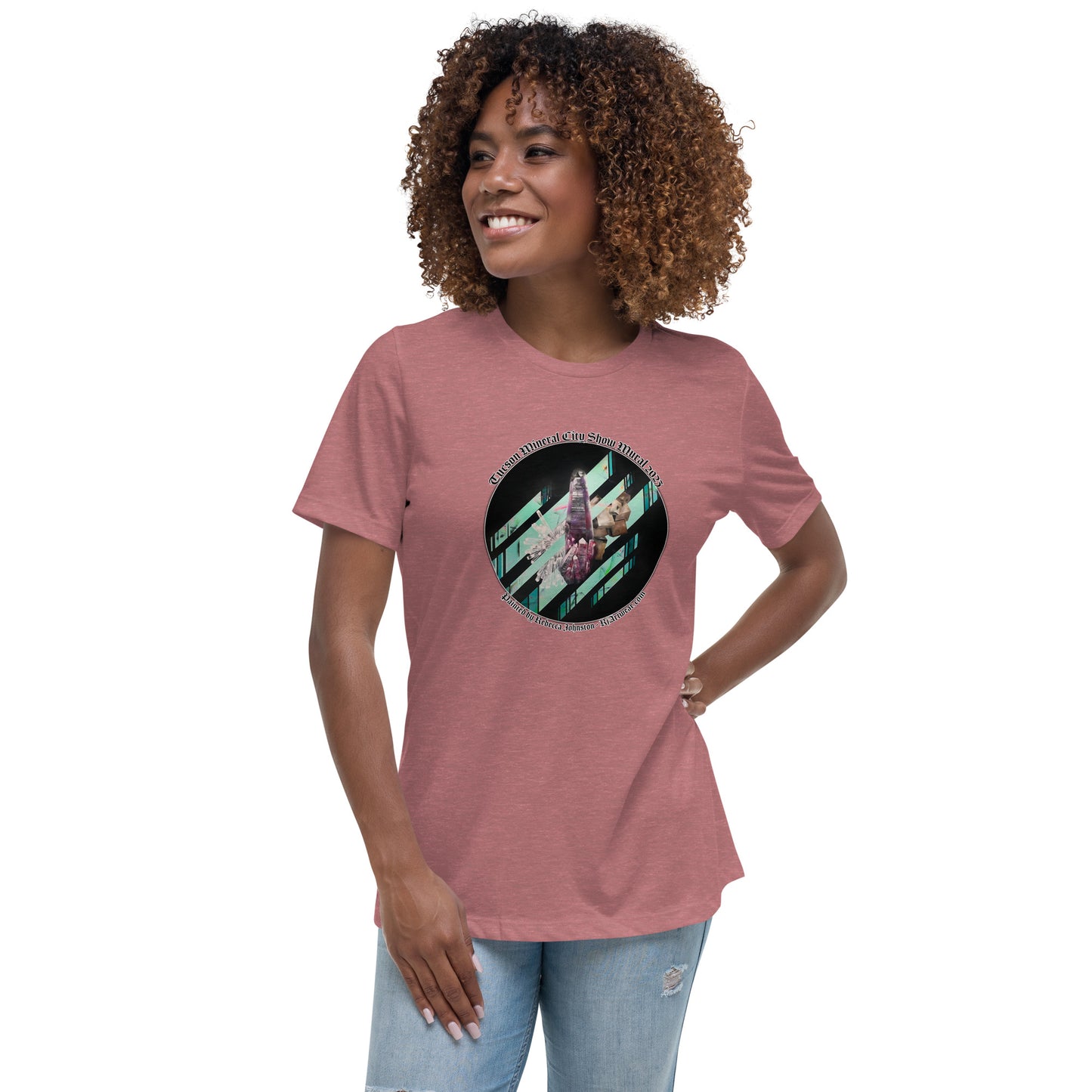 Tucson Mineral City Mural 2023 - Women's Relaxed T-Shirt