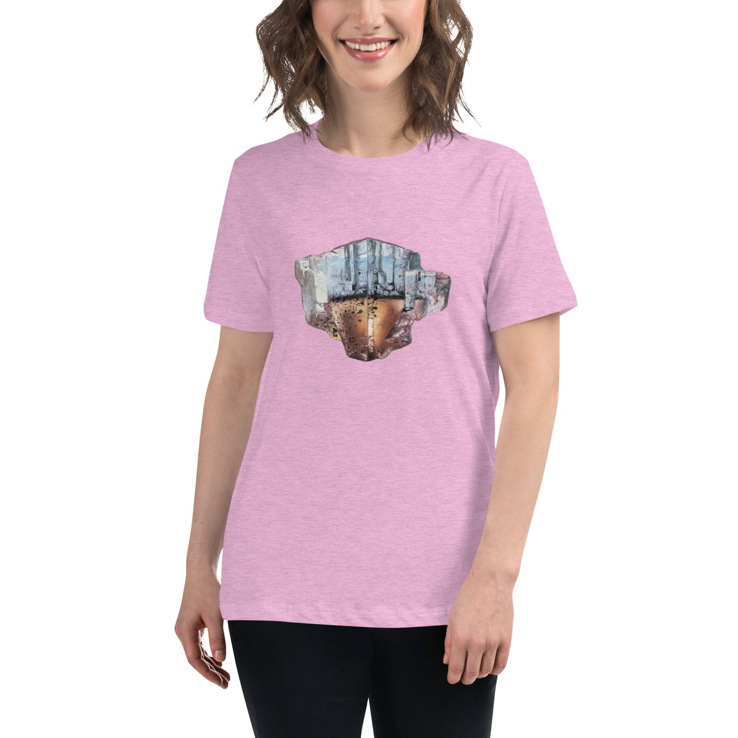 Minerva No.1 Fluorite Drawing - Women's Relaxed T-Shirt