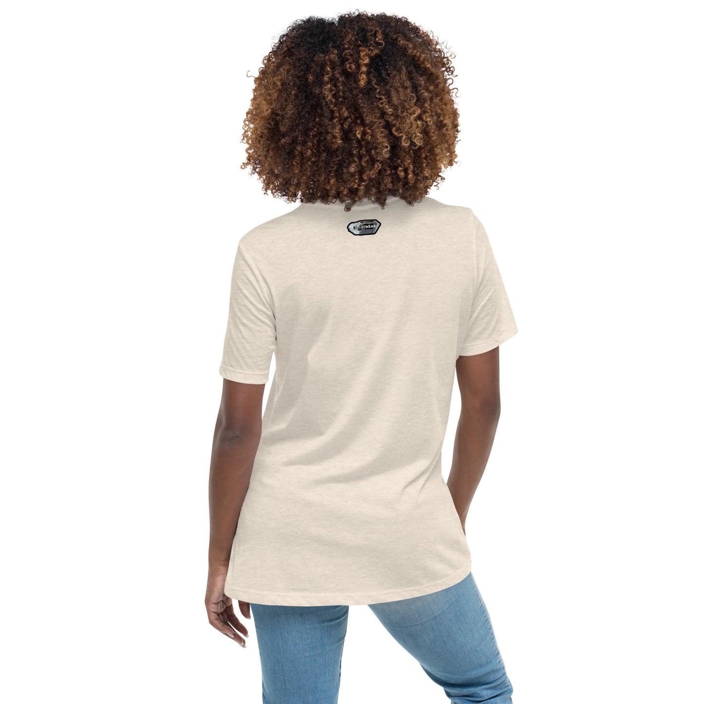 Quartz Collage Oval - Women's Relaxed T-Shirt