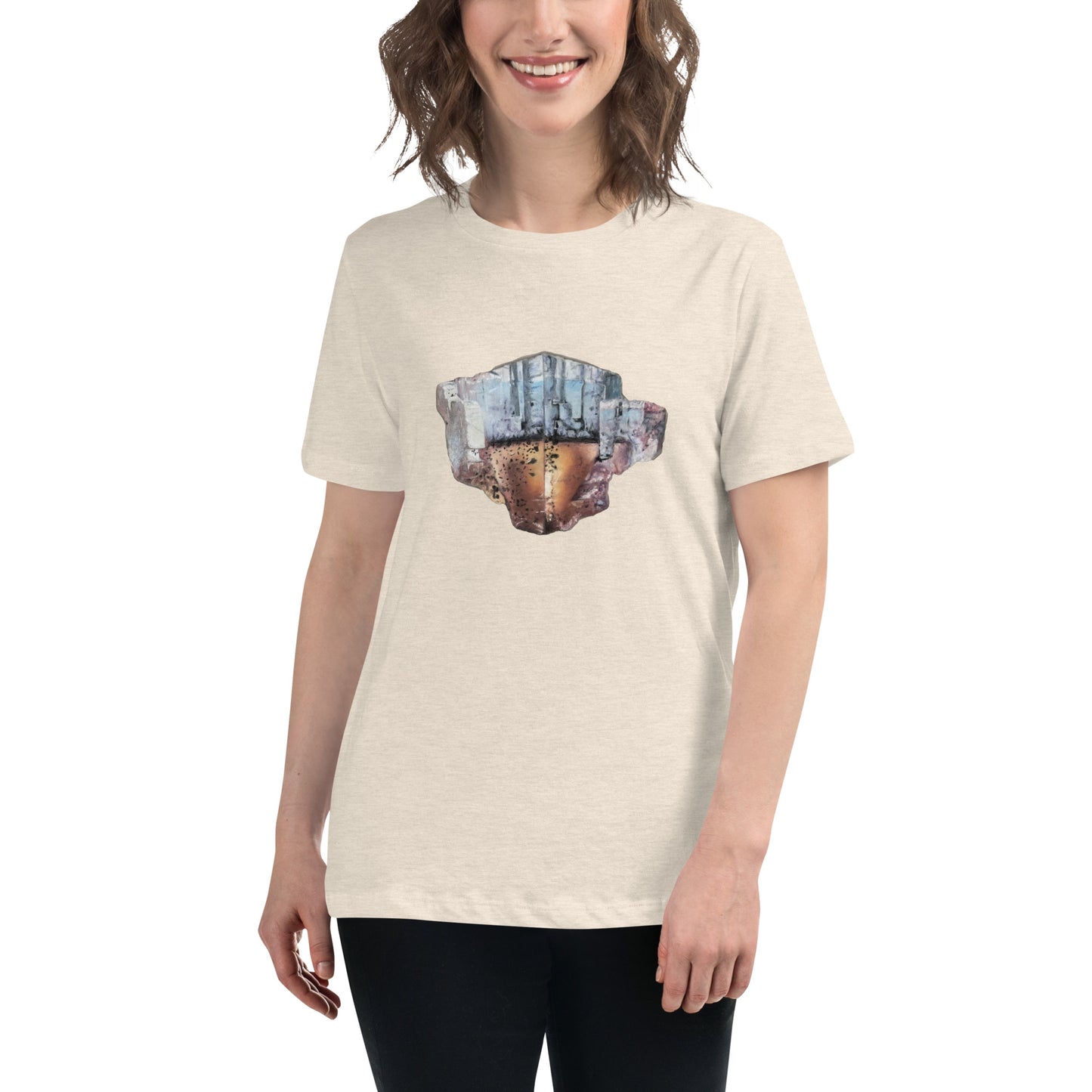 Minerva No.1 Fluorite Drawing - Women's Relaxed T-Shirt