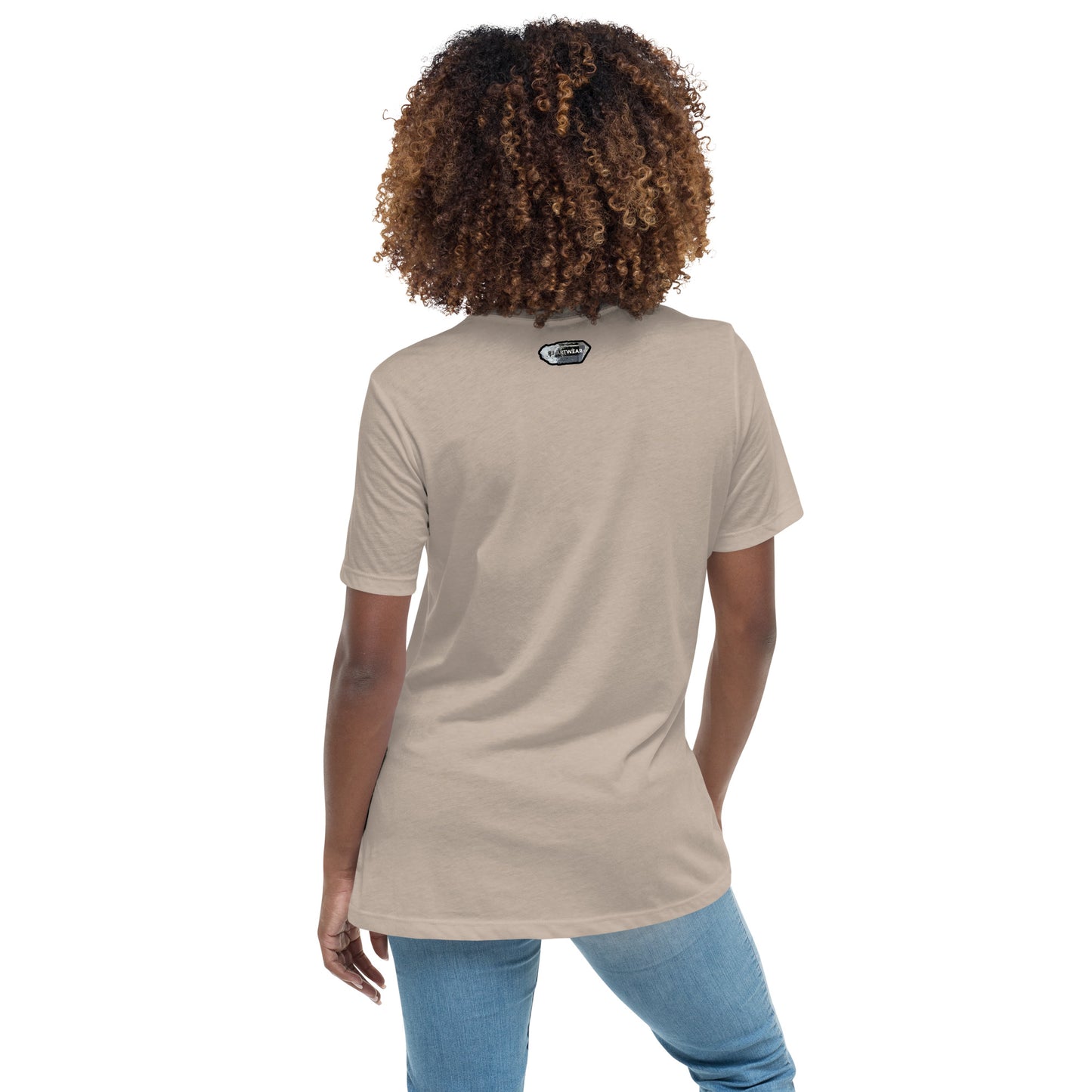 Fluorite Cluster Drawing - Women's Relaxed T-Shirt