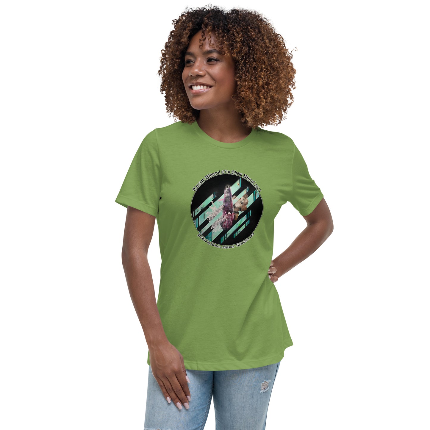 Tucson Mineral City Mural 2023 - Women's Relaxed T-Shirt