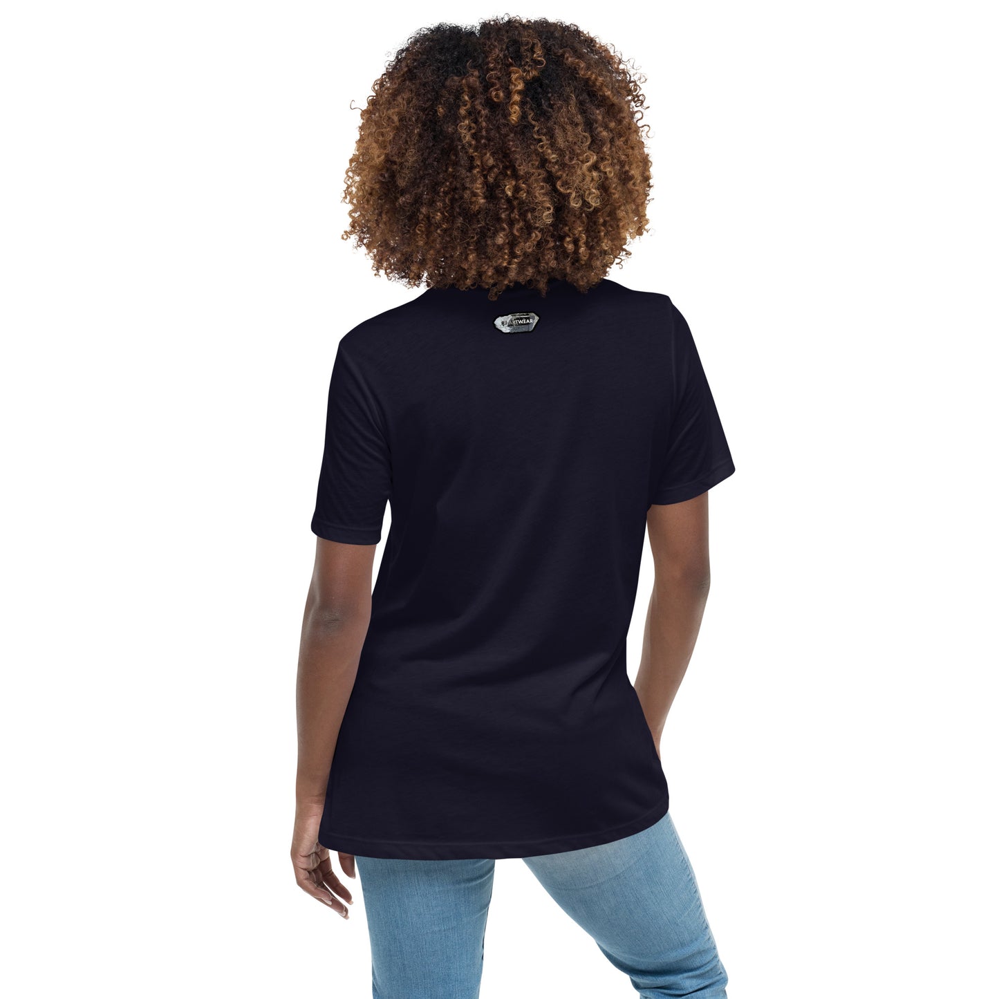 Chrysocolla Micro Drawing - Women's Relaxed T-Shirt