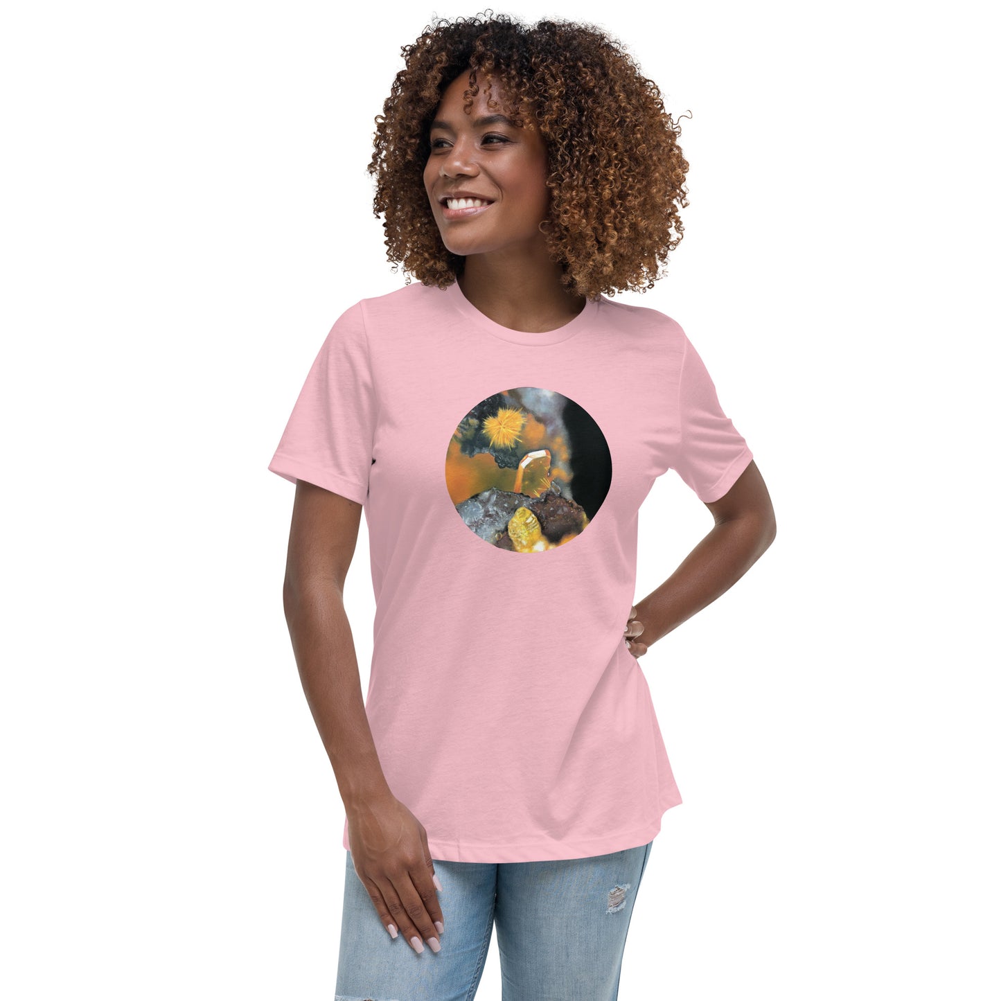 Wulfenite Micro Artwork - Women's Relaxed T-Shirt