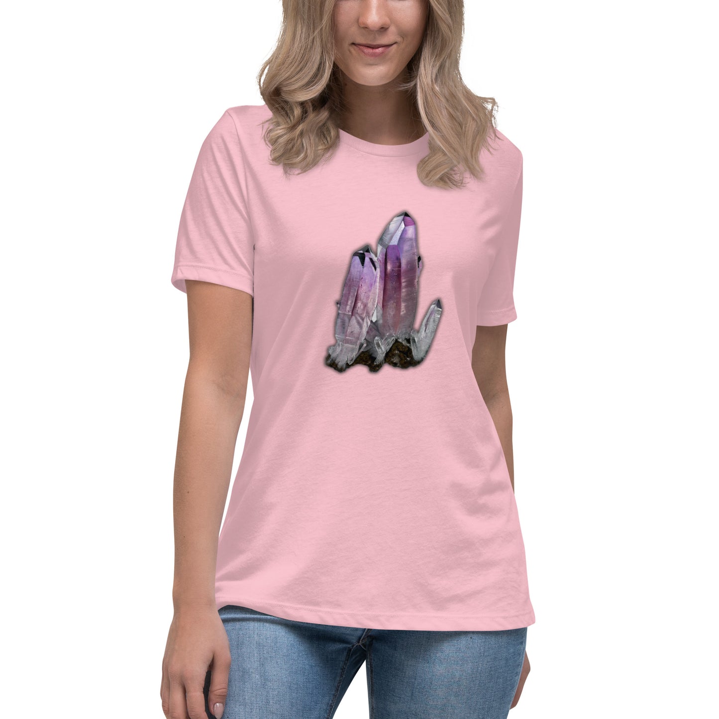 Veracruz Amethyst Drawing - Women's Relaxed T-Shirt