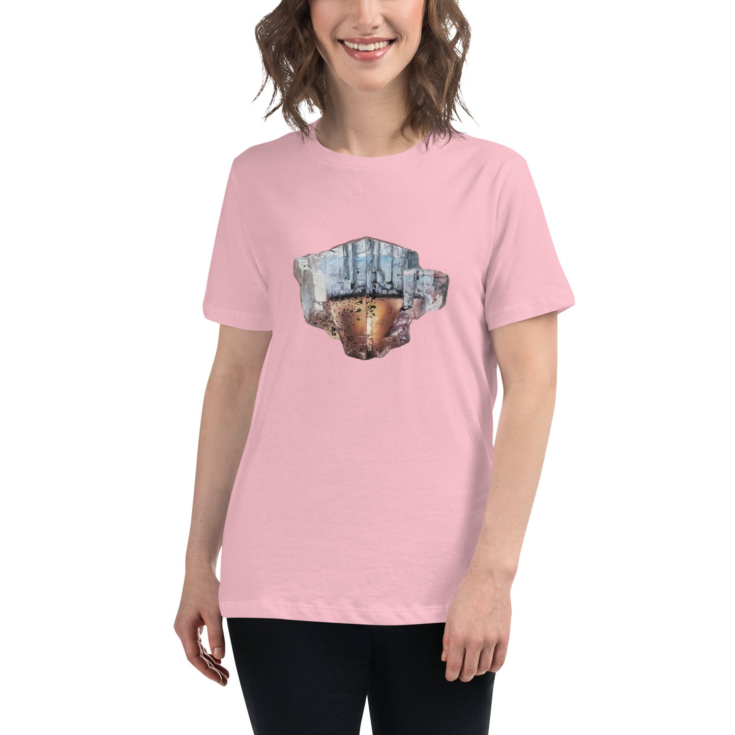 Minerva No.1 Fluorite Drawing - Women's Relaxed T-Shirt