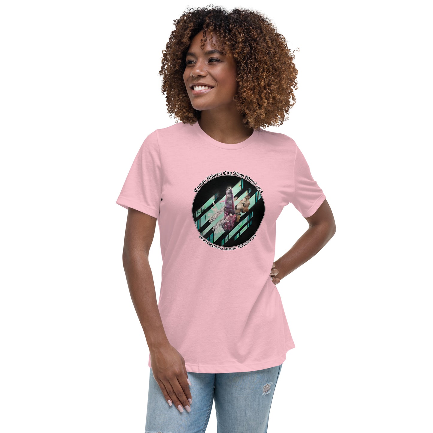 Tucson Mineral City Mural 2023 - Women's Relaxed T-Shirt