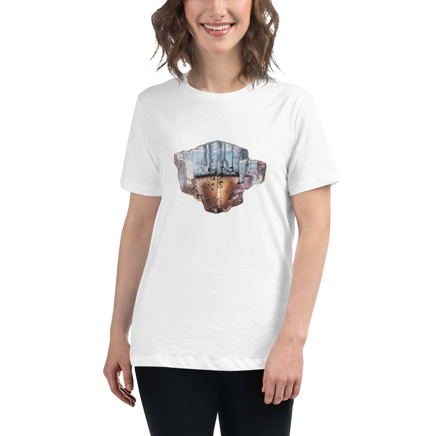 Minerva No.1 Fluorite Drawing - Women's Relaxed T-Shirt