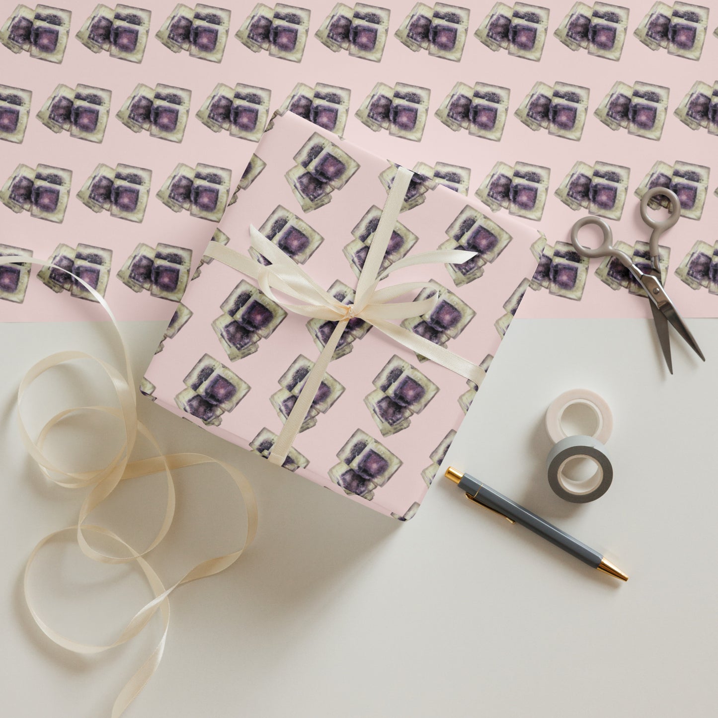 Fluorite Wrapping Paper Sheets