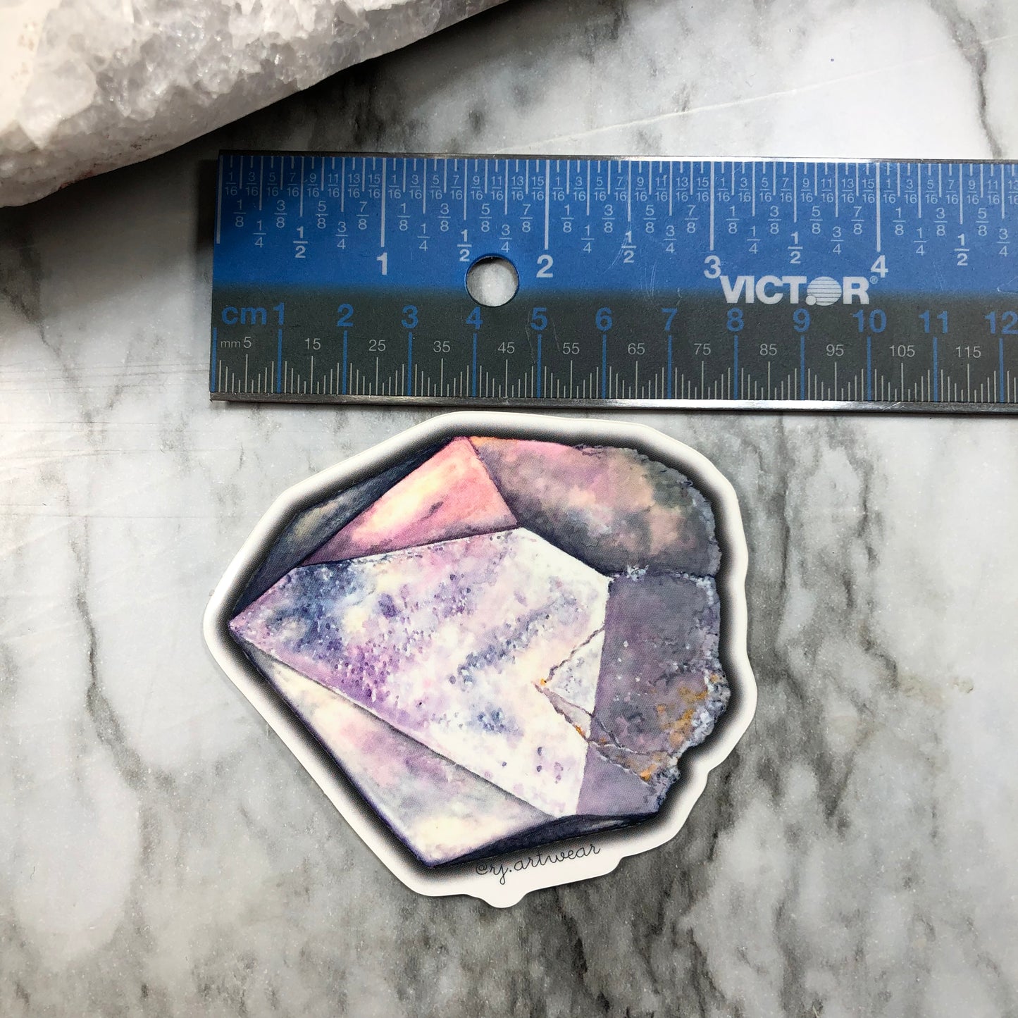 Washington Amethyst Sticker