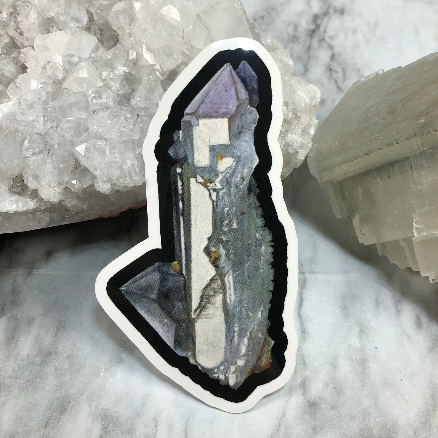 Washington Elestial Amethyst Sticker