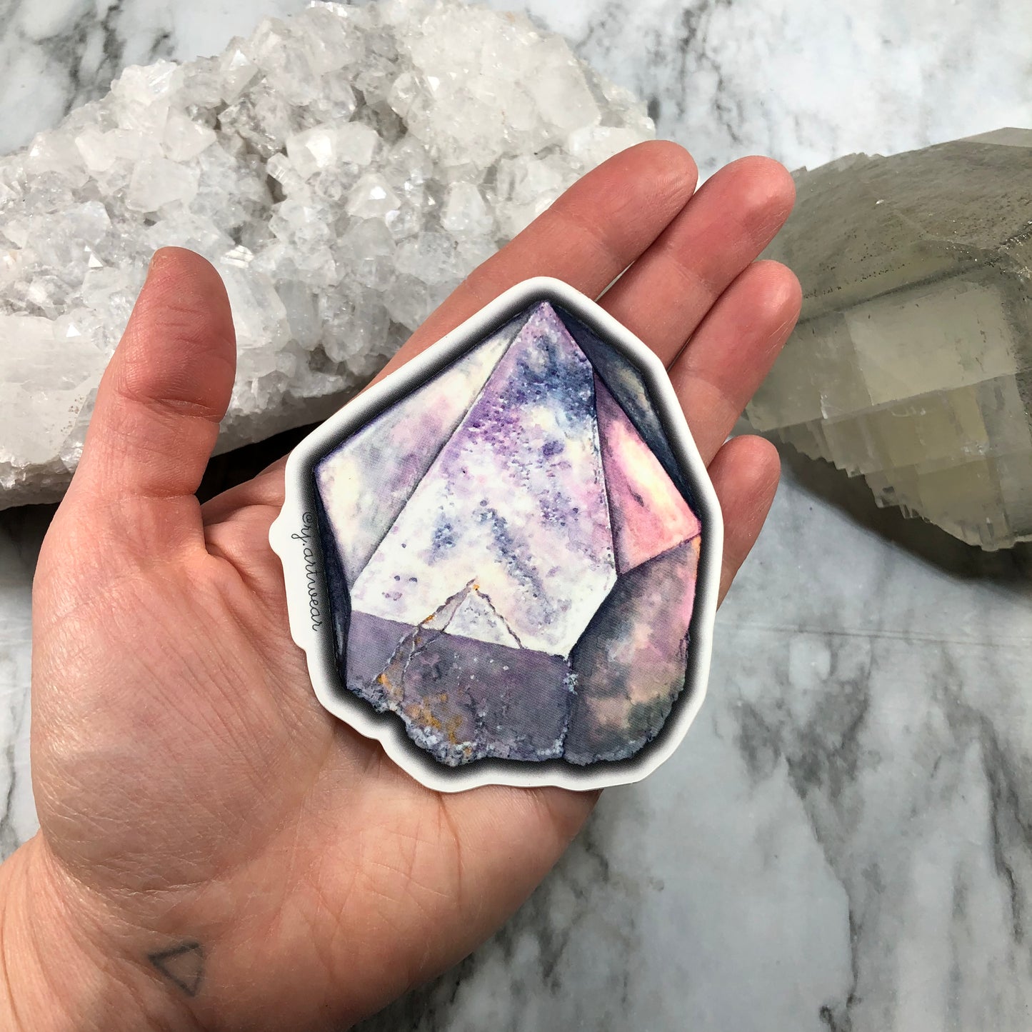 Washington Amethyst Sticker