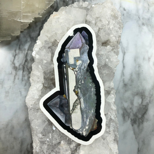 Washington Elestial Amethyst Sticker