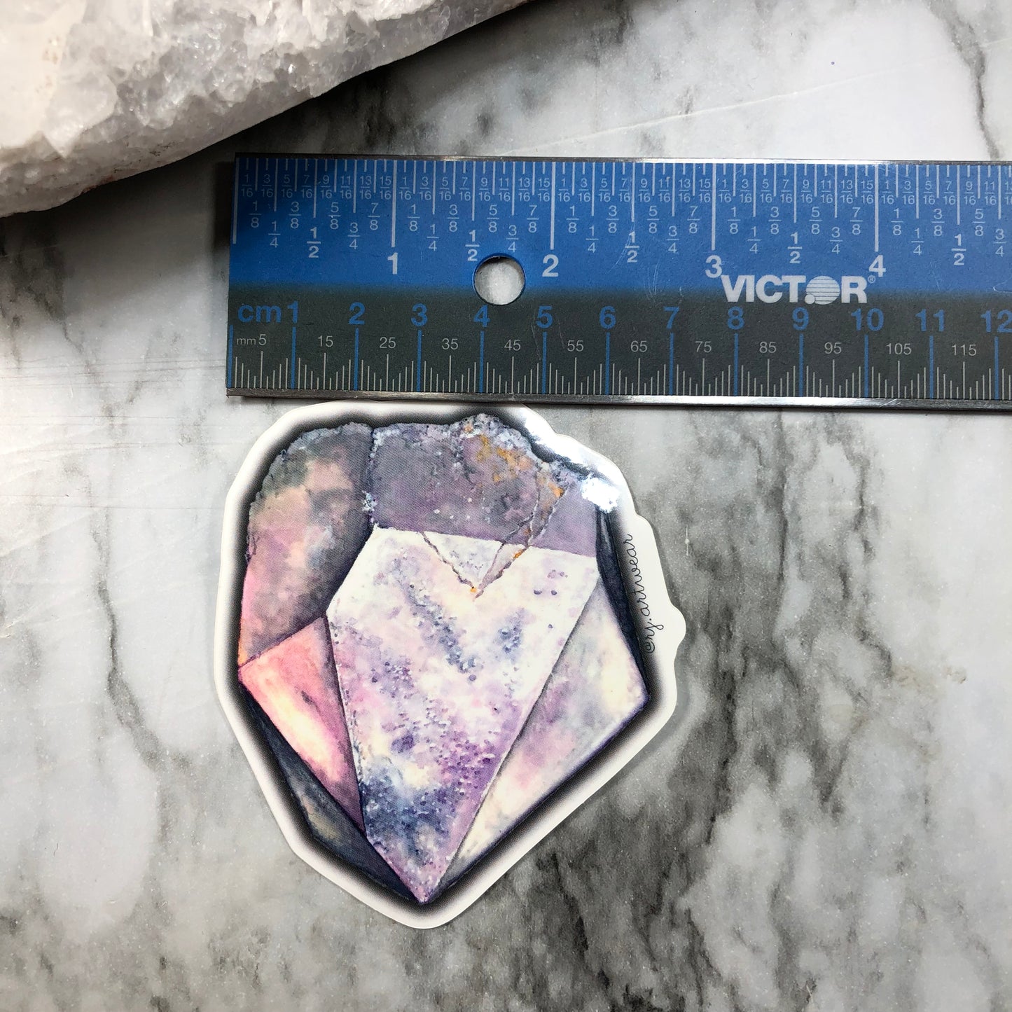 Washington Amethyst Sticker