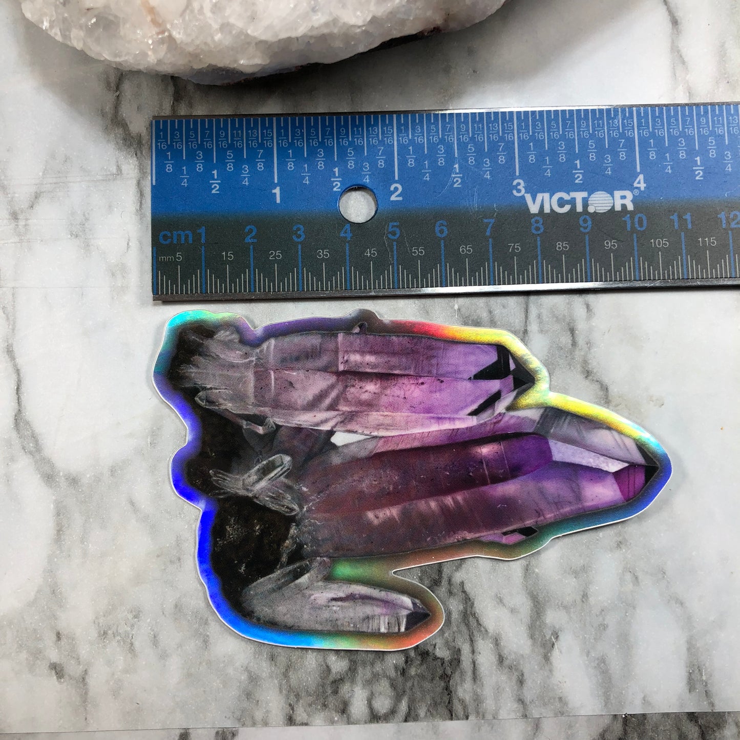 Holographic Veracruz Amethyst Sticker